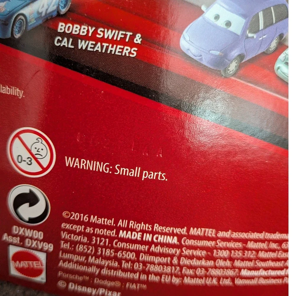 Disney Pixar Cars 3 Chester Whipplefilter Lightning McQueen Luigi‎ Guido 3-Pack